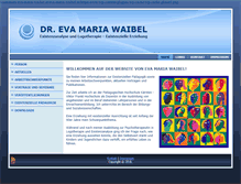 Tablet Screenshot of eva-maria-waibel.at